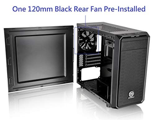Thermaltake Versa H15 MicroATX Mid Tower Black image