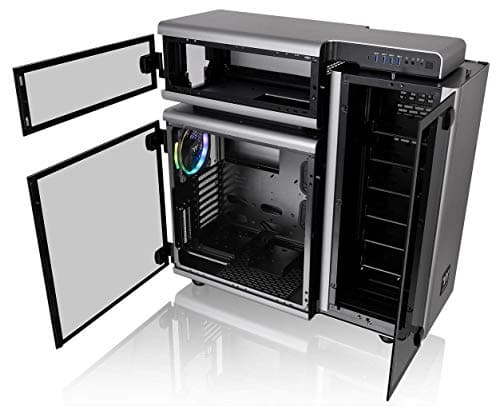 Thermaltake Level 20 ATX Full Tower Black / Silver Tempered Glass Side Panel image
