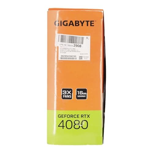 Gigabyte EAGLE GeForce RTX 4080 16GB GDDR6X Black image