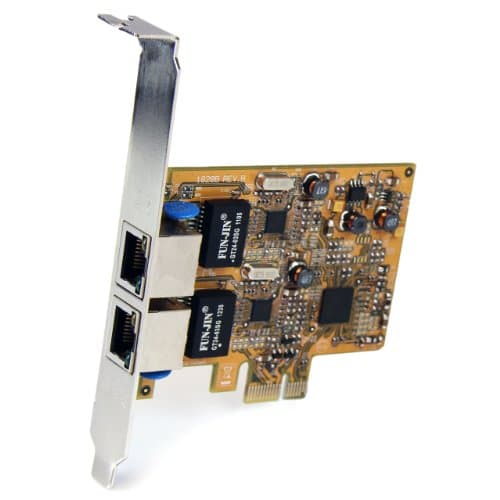StarTech ST1000SPEXD3 2 x Gigabit Ethernet PCIe x1 image