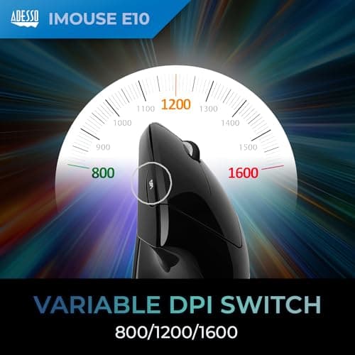 Adesso iMouse E10 Wireless Optical Mouse image