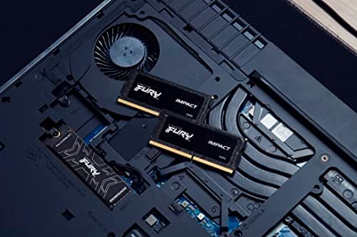 Kingston FURY Impact Black DDR5 SODIMM-6000 CL38 16GB (1x16GB) image