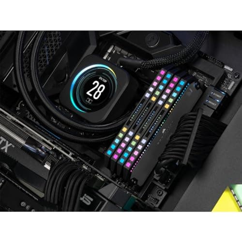Corsair Dominator Platinum RGB Black DDR5-5600 CL36 64GB (4x16GB) image