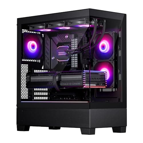 Phanteks XT View ATX Mid Tower Black Tempered Glass Side Panel image