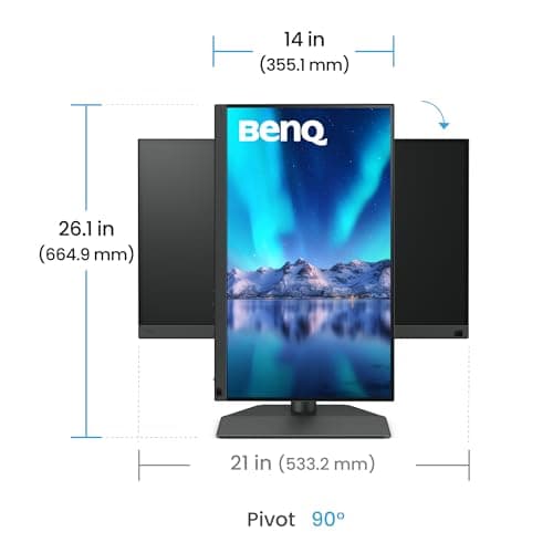 BenQ SW242Q 24.1" 1600p 60Hz IPS Monitor image