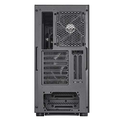 Silverstone SETA A1 ATX Mid Tower Silver / Black with Tempered Glass Side Panel, USB 3.2 Gen 2 Type-C, USB 3.2 Gen 1 Type-A image