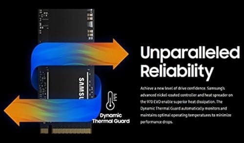 Samsung 970 Evo 250GB M.2-2280 SSD PCIe 3.0 NVMe image