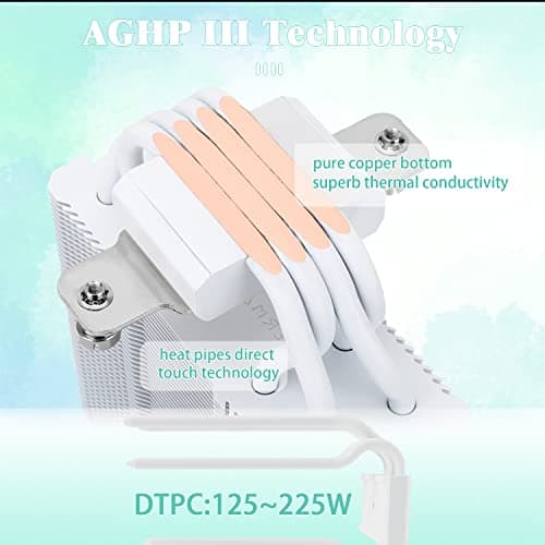 Thermalright Assassin X Refined SE Air 148mm RGB White / Silver image