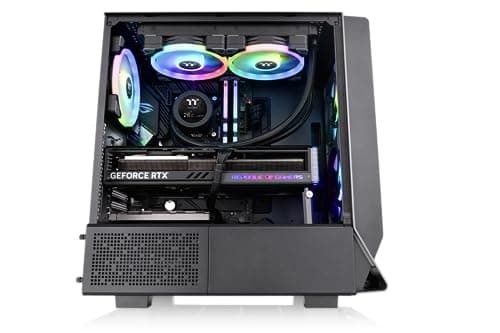 Thermaltake Ceres 300 ATX Mid Tower Black TG ARGB image