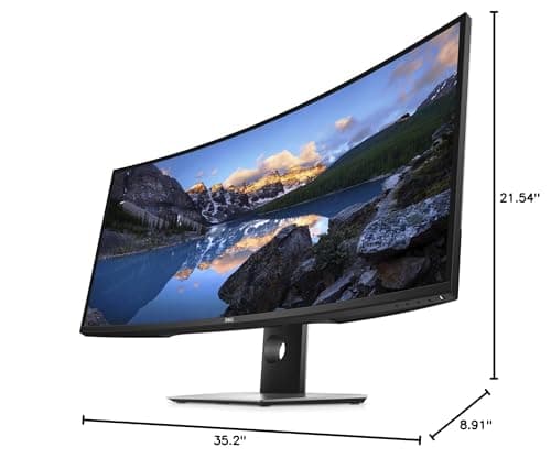 Dell U3818DW 38" 3840x1600 60Hz IPS Curved Monitor image