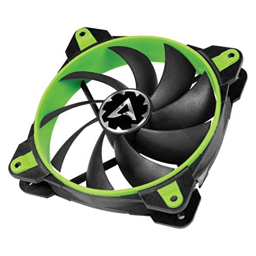 ARCTIC BioniX F120 120mm 69 CFM Black / Green PWM 1-Pack image
