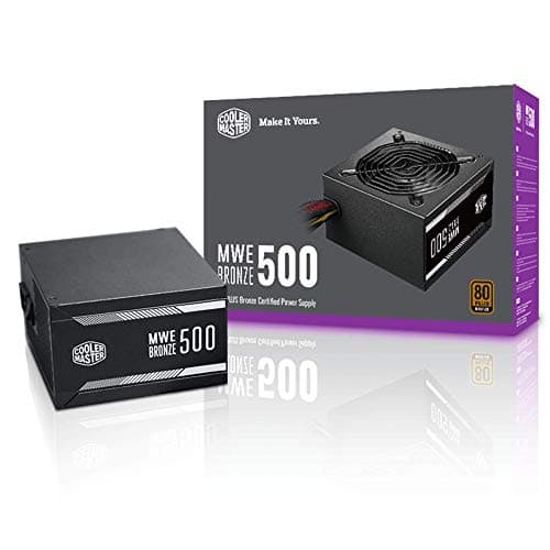 Cooler Master MWE Bronze 500W Non-Modular 80+ Bronze Certified ATX image