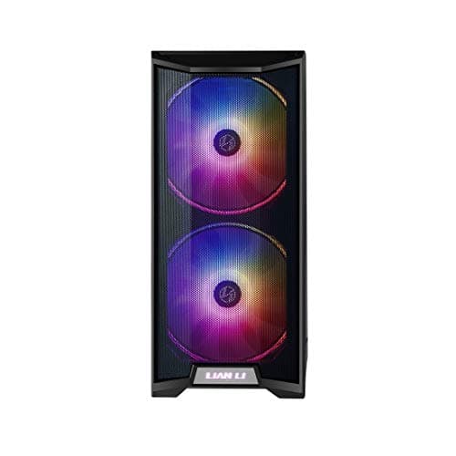 Lian Li LANCOOL 215 ATX Mid Tower Black Tempered Glass Side Panel image