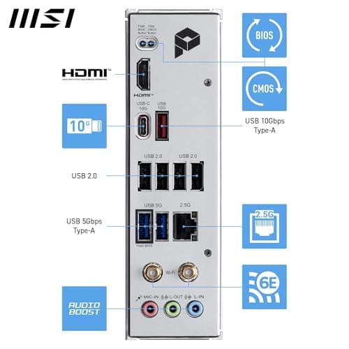 MSI B840 PRO M-P WIFI6E AM5 DDR5 Micro ATX image