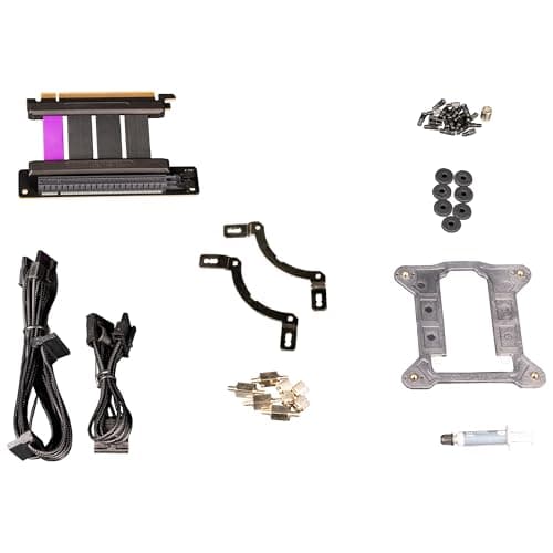 Cooler Master NR200P MAX UK Edition Mini-ITX Tower Black Tempered Glass image