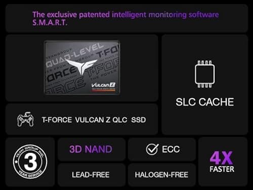 TEAMGROUP T-Force Vulcan Z 2TB SSD 2.5" SATA image