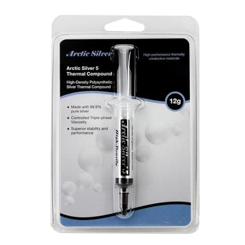 Arctic Silver 5 High-Density Polysynthetic Silver 12g Thermal Paste image