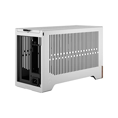 Fractal Design Terra Silver Mini-ITX Small Form Factor PC Case with PCIe 4.0 Riser image