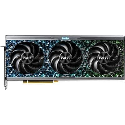 Palit GameRock OmniBlack GeForce RTX 4080 16GB GDDR6X Black image