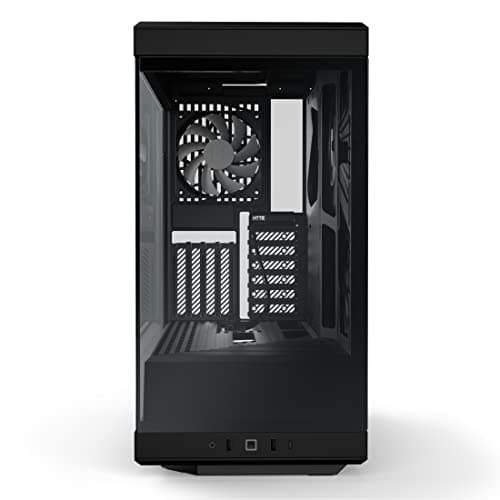 HYTE Y40 ATX Mid Tower Black Tempered Glass image