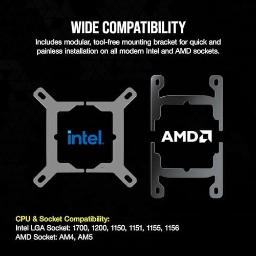 Corsair iCUE LINK H100i Water 240mm RGB Black image