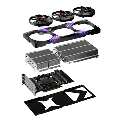 PNY XLR8 Gaming VERTO EPIC-X RGB OC GeForce RTX 4080 16GB GDDR6X Black image