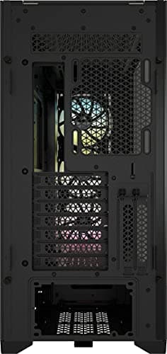 Corsair iCUE 5000X RGB ATX Mid Tower Black Tempered Glass Side Panel image