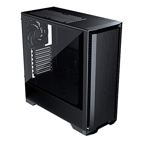 MagniumGear Neo Silent ATX Mid Tower Black with Tempered Glass Side Panel and USB 3.2 Gen 1 Type-A image