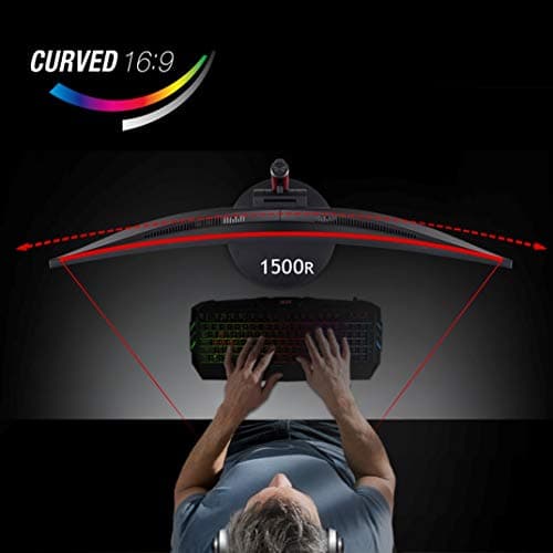 Acer XZ322Q PBMIIPHX 31.5" 1080p 165Hz VA Curved Monitor image