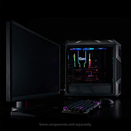 DarkFlash Shadow Pro PWM Aluminum CPU LED Addressable RGB Motherboard Control Cooler Cooling Fan Motherboard Sync for Intel Core i7/i5/i3 AM3/AM4 image