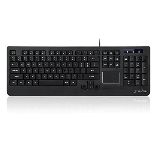 Perixx 10165 Wired Slim Keyboard With Touchpad main image