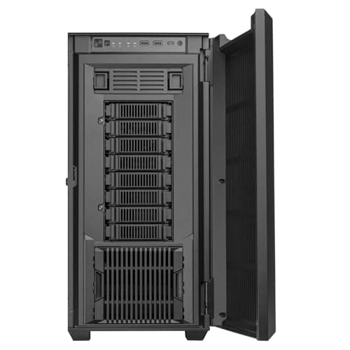Silverstone CS383 ATX Full Tower Black with Front Panel USB 3.2 Gen 2 Type-C and USB 3.2 Gen 1 Type-A image
