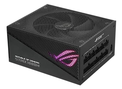 Asus ROG Strix Aura Edition Black 1000W Fully Modular 80+ Gold Certified image