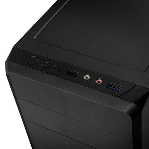 KOLINK KLM-003 Micro ATX Mini Tower Black with USB 3.2 Gen 1 Type-A and USB 2.0 Type-A image
