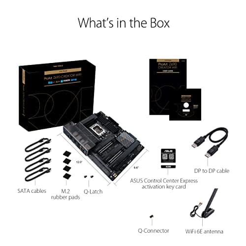 Asus Z690 ProArt CREATOR WIFI DDR5 ATX image