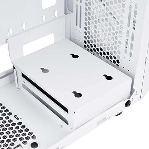 Silverstone PS15 Micro ATX Mid Tower White with Tempered Glass Side Panel and USB 3.2 Gen 1 Type-A Front Panel image