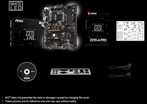 MSI Intel Z370 A Pro ATX DDR4-SDRAM Motherboard image