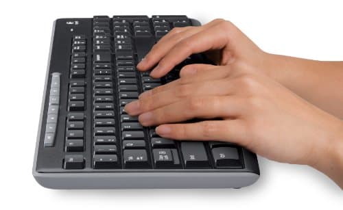 Logitech Wireless Combo MK260 Wireless Standard Keyboard With Optical Mouse image