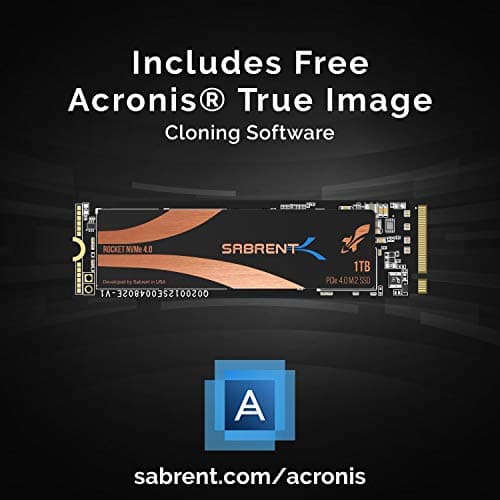 SABRENT Rocket NVMe 4.0 SSD image