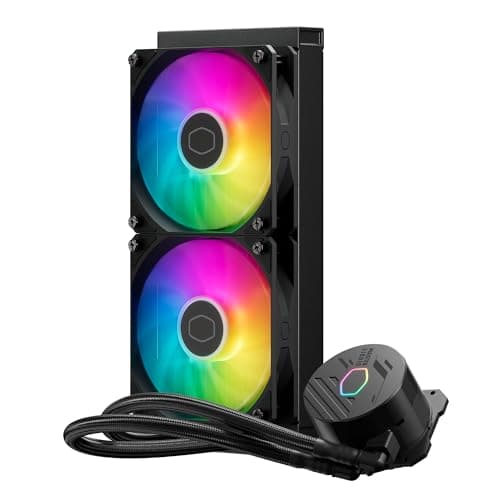 Cooler Master MasterLiquid Core Water 240mm ARGB Black image