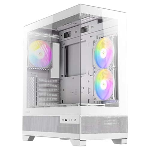 Antec CX700 RGB ELITE ATX Mid Tower White with Tempered Glass Side Panel, USB 3.2 Gen 2 Type-C, and USB 3.2 Gen 1 Type-A image