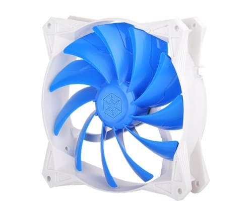 Silverstone FQ 120mm White / Blue PWM 63.8 CFM 1-Pack main image