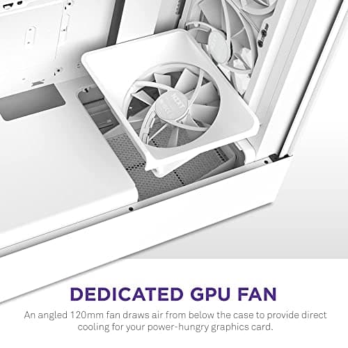 NZXT H5 Elite ATX Mid Tower White Tempered Glass image