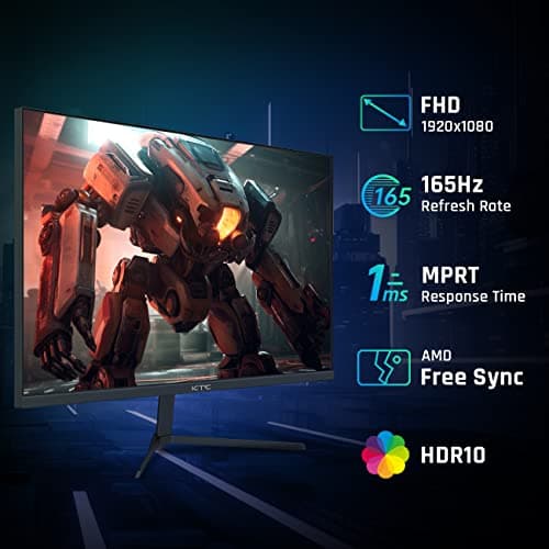 KTC H24T09P 23.8" 1080p 165Hz IPS Monitor image