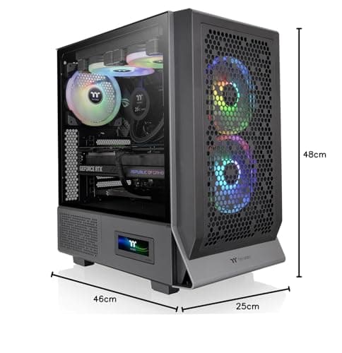 Thermaltake Ceres 300 ATX Mid Tower Black TG ARGB image