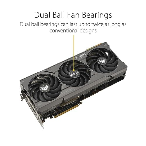 Asus TUF GAMING OC Radeon RX 7700 XT 12GB GDDR6 Black image