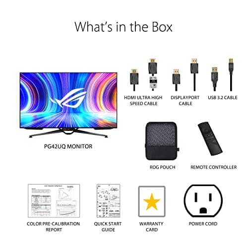 Asus ROG Swift OLED PG42UQ 41.5" 4K 138Hz OLED Monitor image