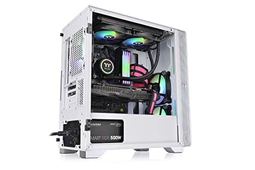 Thermaltake S100 Snow Edition MicroATX Mini Tower image