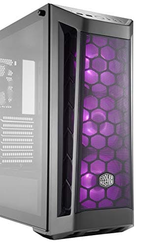 Cooler Master MasterBox MB511 ARGB ATX Mid Tower Black with Tempered Glass Side Panel and USB 3.2 Gen 1 Type-A Front Panel USB image