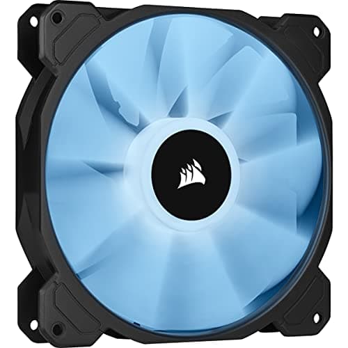 Corsair iCUE SP140 RGB ELITE 140mm Black / White PWM Addressable RGB 2-Pack image